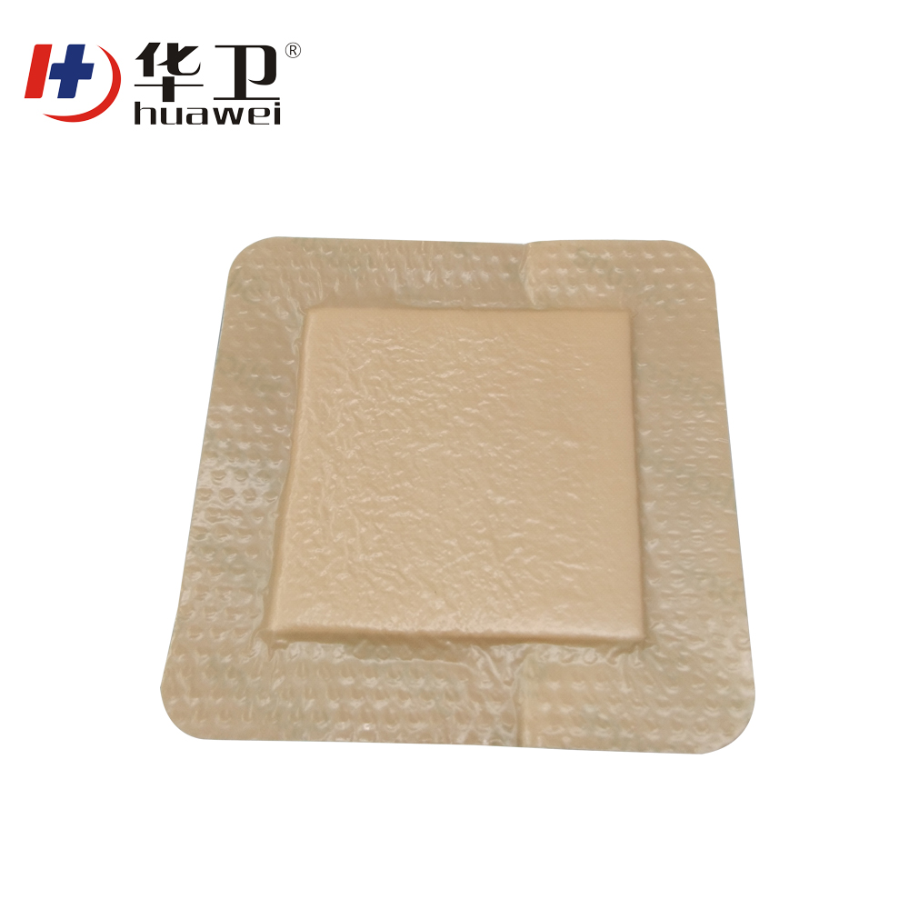 high absorbent Quick Wound Healing bedsore silicone adhesive wound bandage