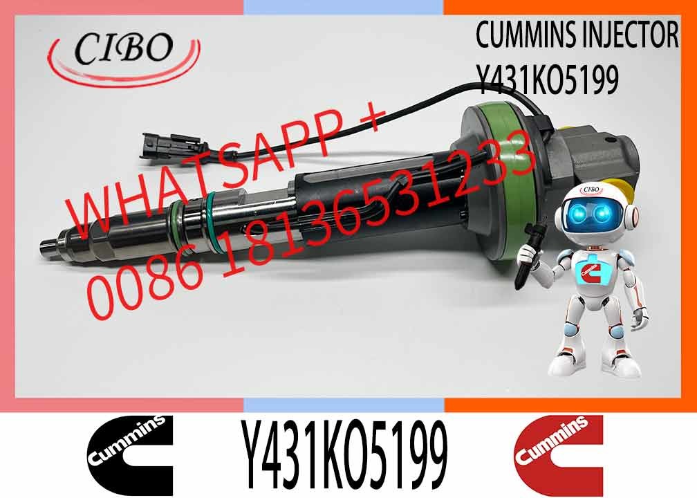 Hot Sale Diesel Fuel Injector 4955526 Y431K05199 For QSK50 QSK38 QSK19 Engine