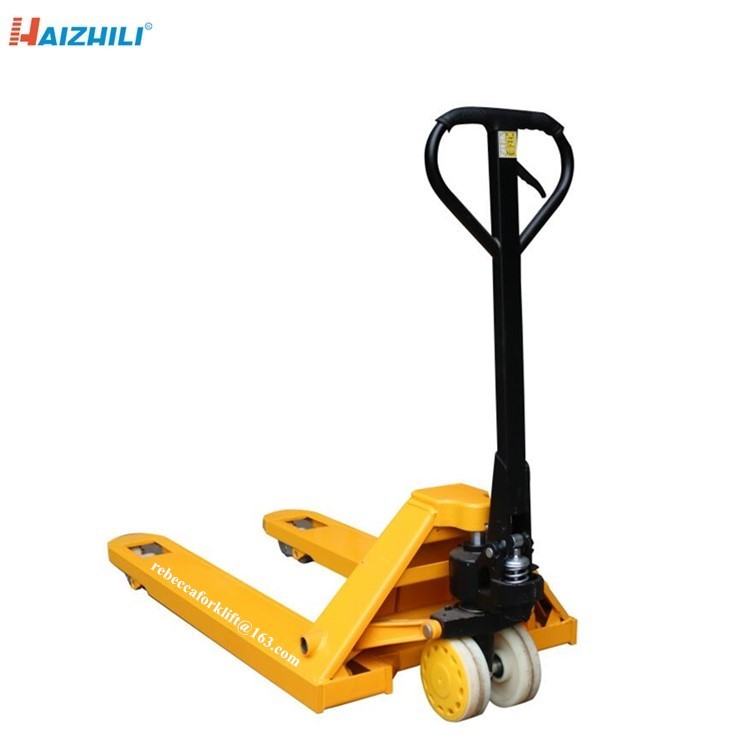 China factory hydraulic manual hand pallet truck / jack 5 ton with cheap price