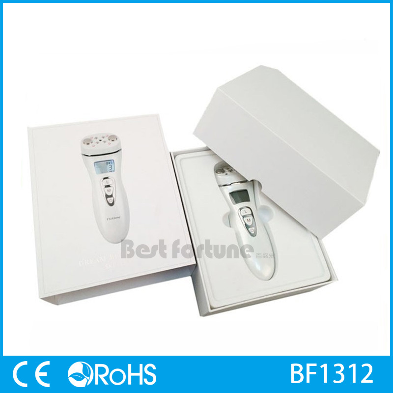 Notime Portable Galvanic Spa Facial Machine White Color For Men And Women