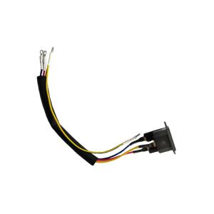 China Three Pin Plug Power Supply Harness DC power cable 240mm Length on sale