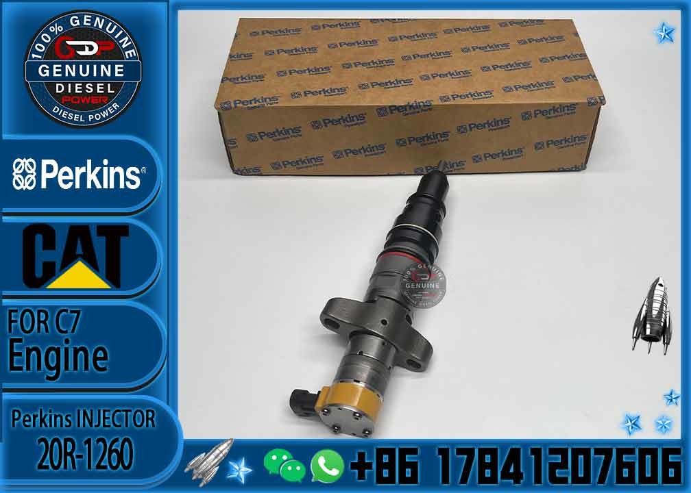 Diesel Engine Parts Common Rail Fuel Injector 20R-1260 for CAT C7 Diesel Engine CNDIP Factory price