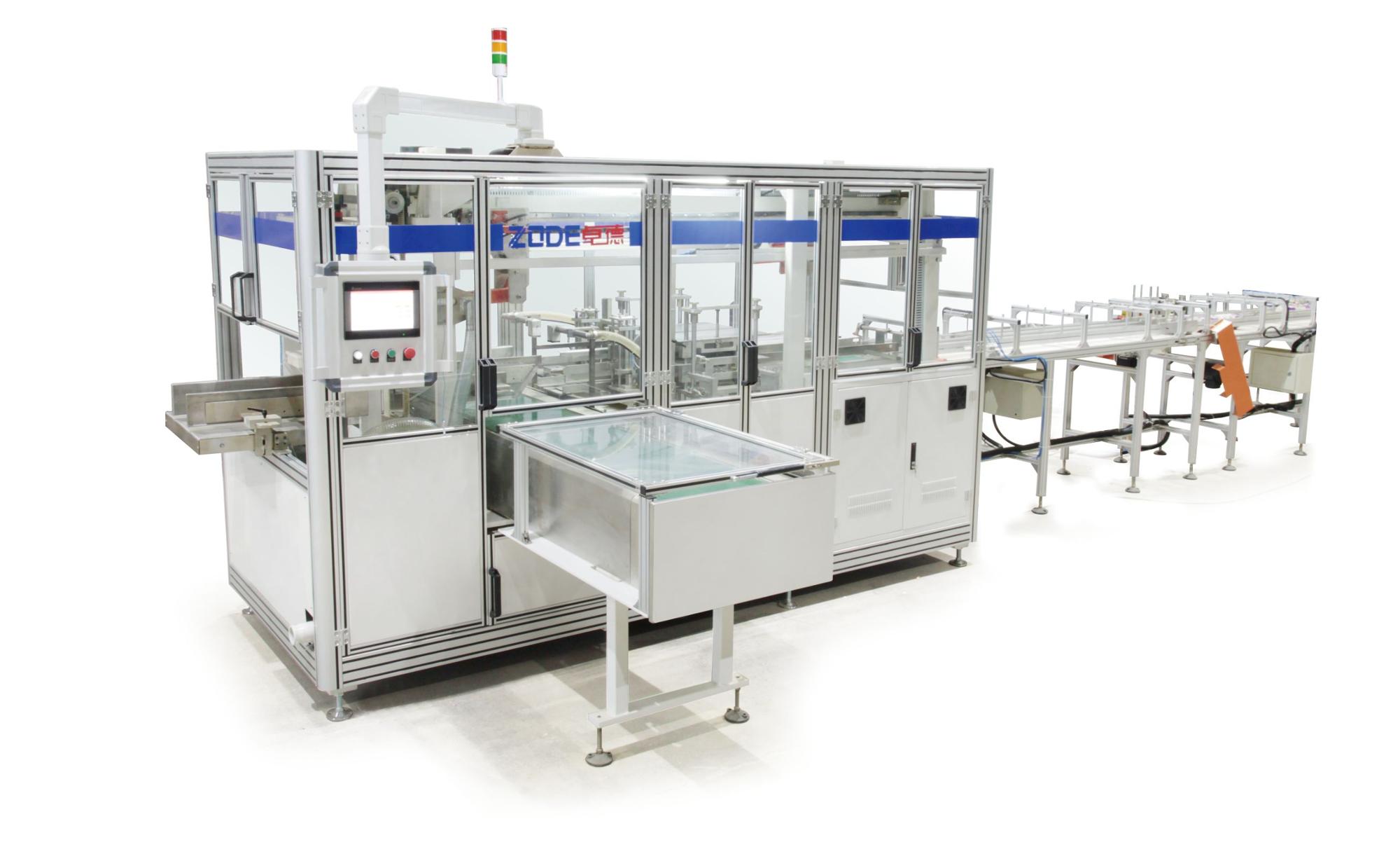 CE ISO Tissue Manufacturing Machine , 5bundles/Min Wet Wipes Packing Machine