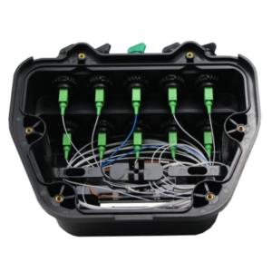 Fiber Optic Distribution Box IP67 Waterproof 1X8/16 Core FTTH Pre-Terminated