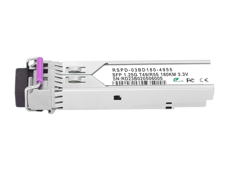 1.25gtx/1.25grx 20km Tx1490nm/Rx1310nm Fiber Optic SFP Transceiver Steel Module for SMF
