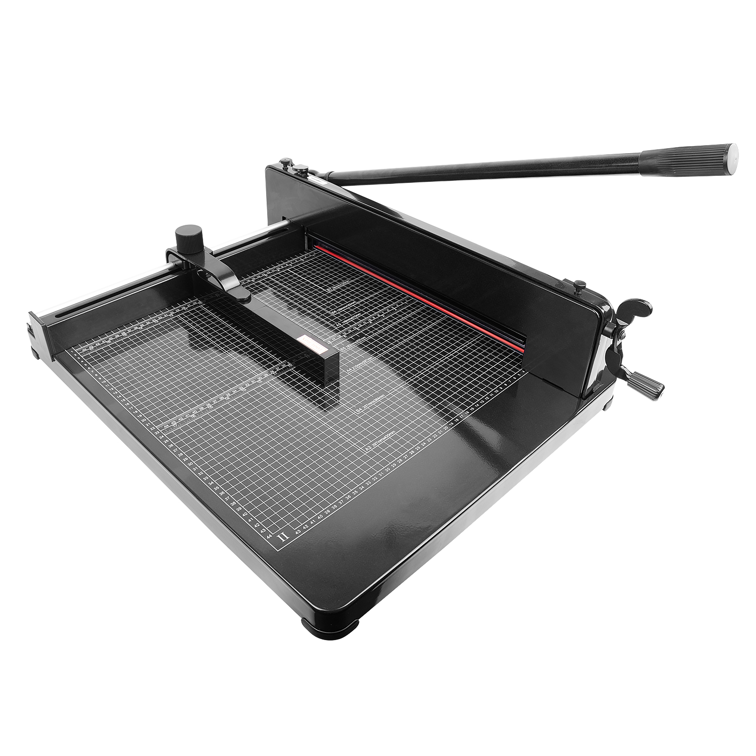 17Kg Manual Paper Cutter 12 inch Guillotine for 400 Cutting Sheets 858 A4 Trimmer
