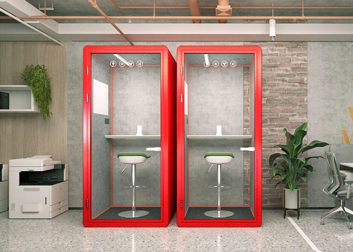 Trial Installation In Factory Quality Guarantee For Working Office Pods Soundproof Cabin