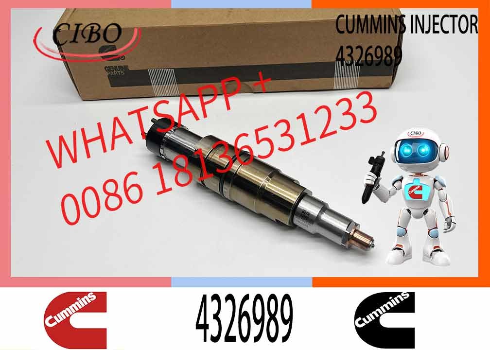 NINE Brand XPI Common Rail Injector 4326989 Auto Engine Part Fuel Injector 4326989 4397488