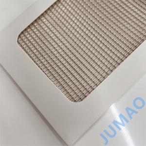 Copper Fabric Mesh Laminated Glass External Facade With Customized Patterns