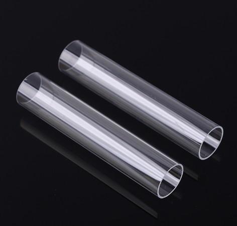 Large Diameter Flexible Clear Extruded Acrylic Tube Plastic Different Shapes