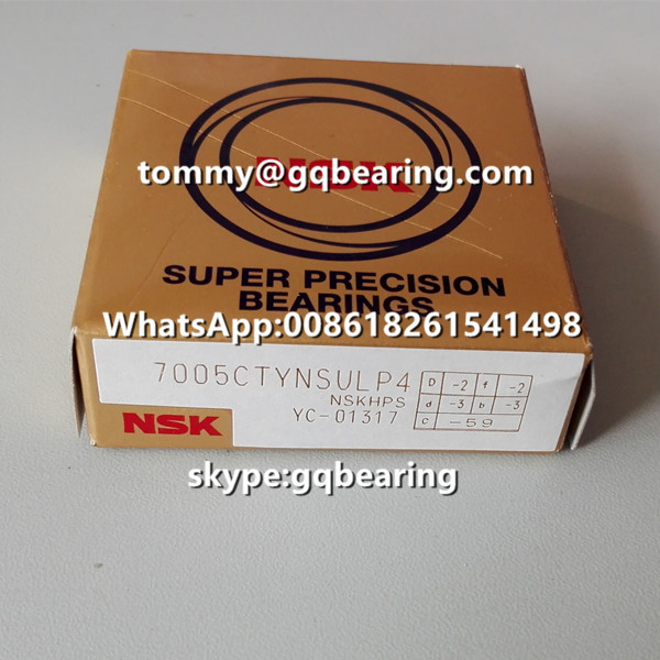 15 Degree Contact Angle Single Universal NSK 7008CTYNSULP4 Angular Contact Ball Bearing