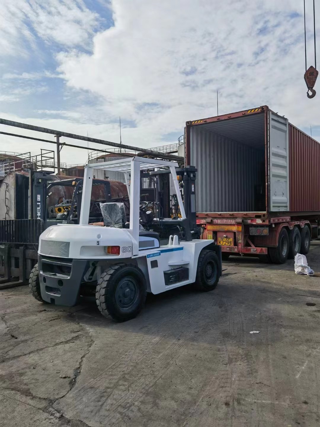 Used diesel forklift TCM from Made in China