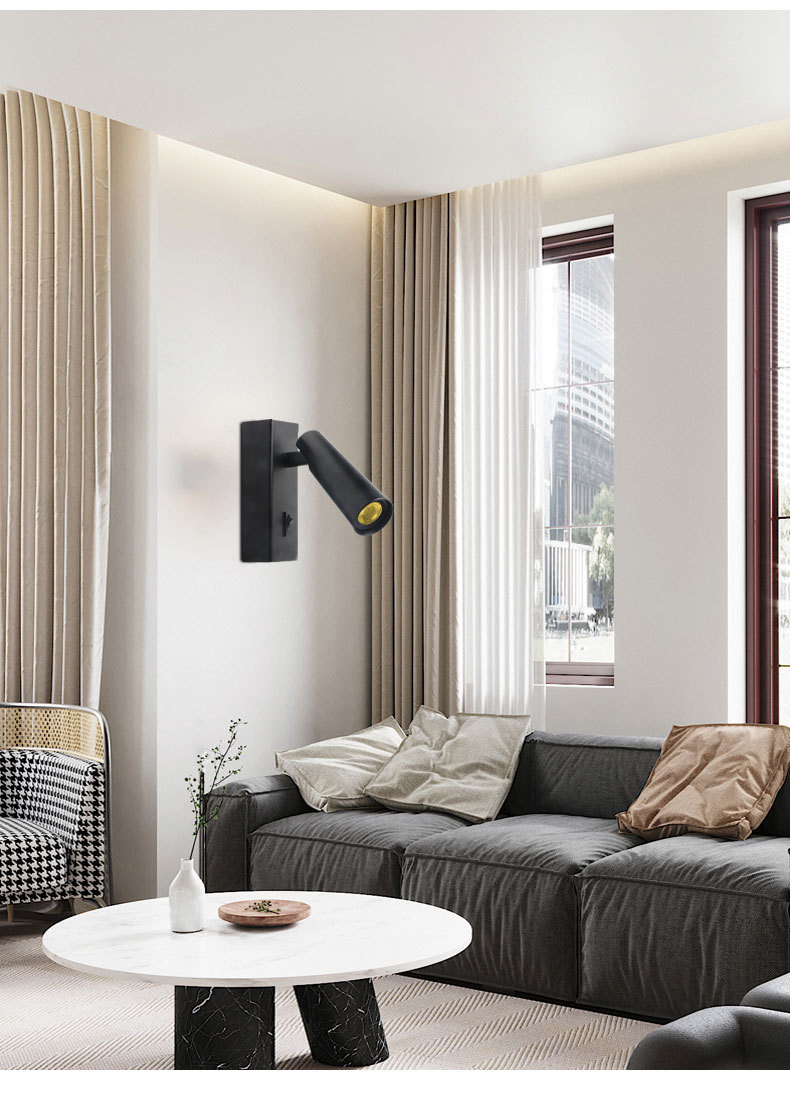 Bedside Reading Lamp bed lights back book room Wall Lamp flexible headboard wall light competitive price