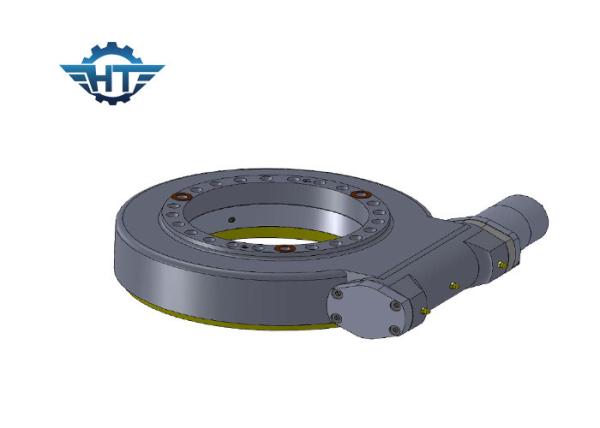 High Tilting Torque SE12 Worm Gear Slewing Drive With Hydraulic Gear Motors For