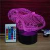 Buy cheap Popular Super Car Designs Acrylic 3D LED Night Light for Gift rechargeable and from wholesalers