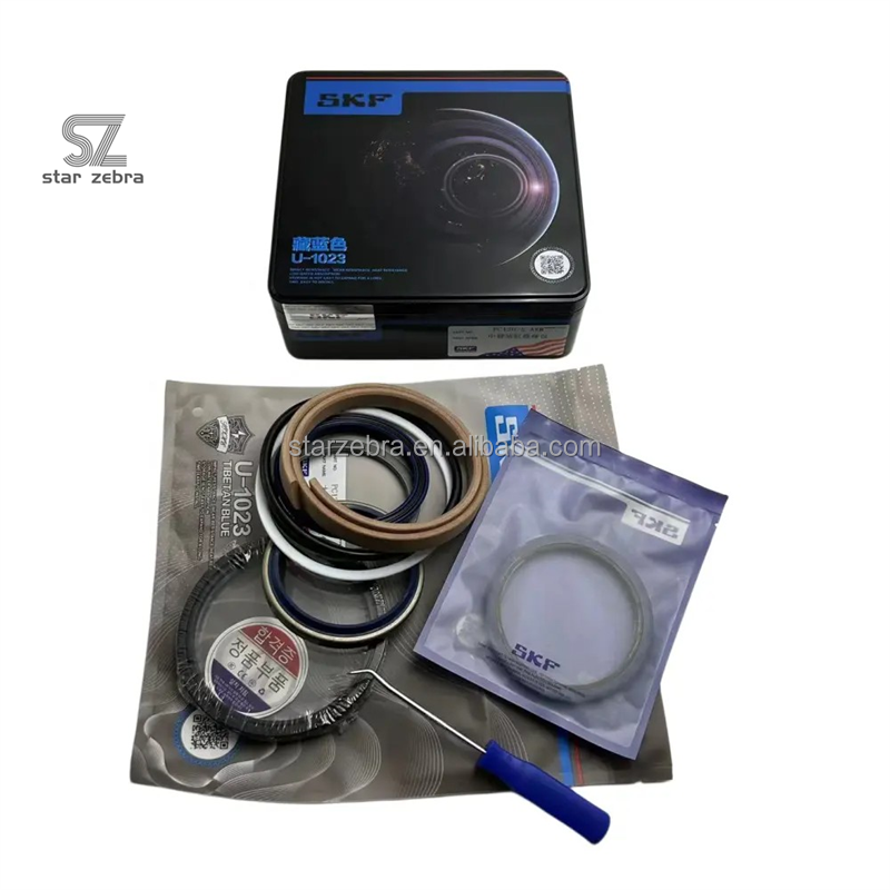 Hyundai R210LC-7 Excavator Hydraulic Cylinder Seal Kit for Bucket Cylinder and Construction Machinery Parts
