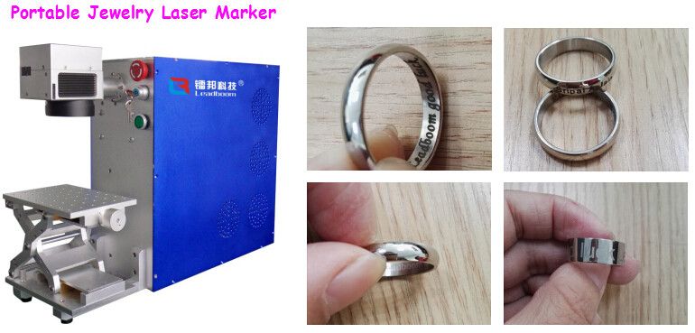 20w Fiber Laser Marking Machine For Car Charger / Phone Case 110 x 110mm Engraving Area