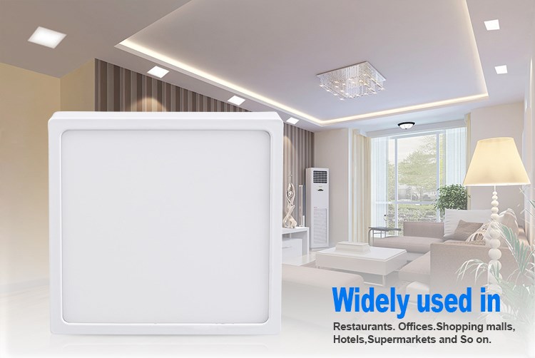 Fashion design commercial lighting 8w led panel light good price with 3 years warranty