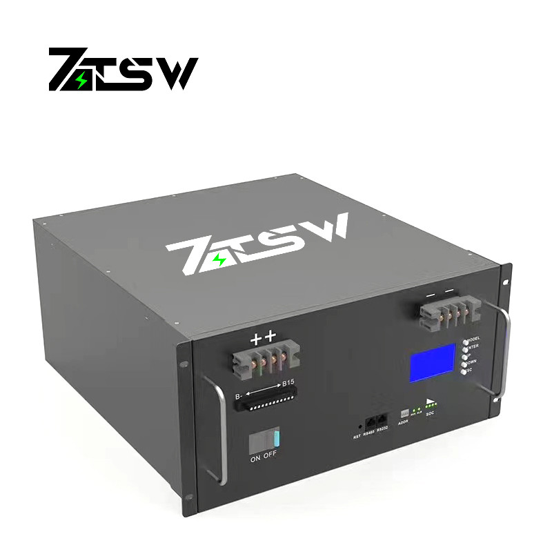 Professional 100AH Rechargeable Lithium Ion Battery Pack 16S 48V Telecom Base Station Lifepo4 Batteries Module