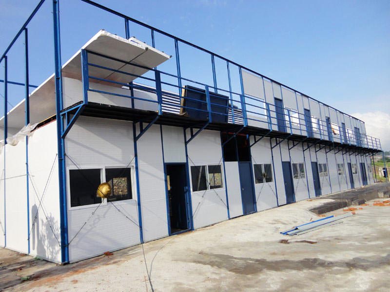 china low cost house construction material prefab k type modular house