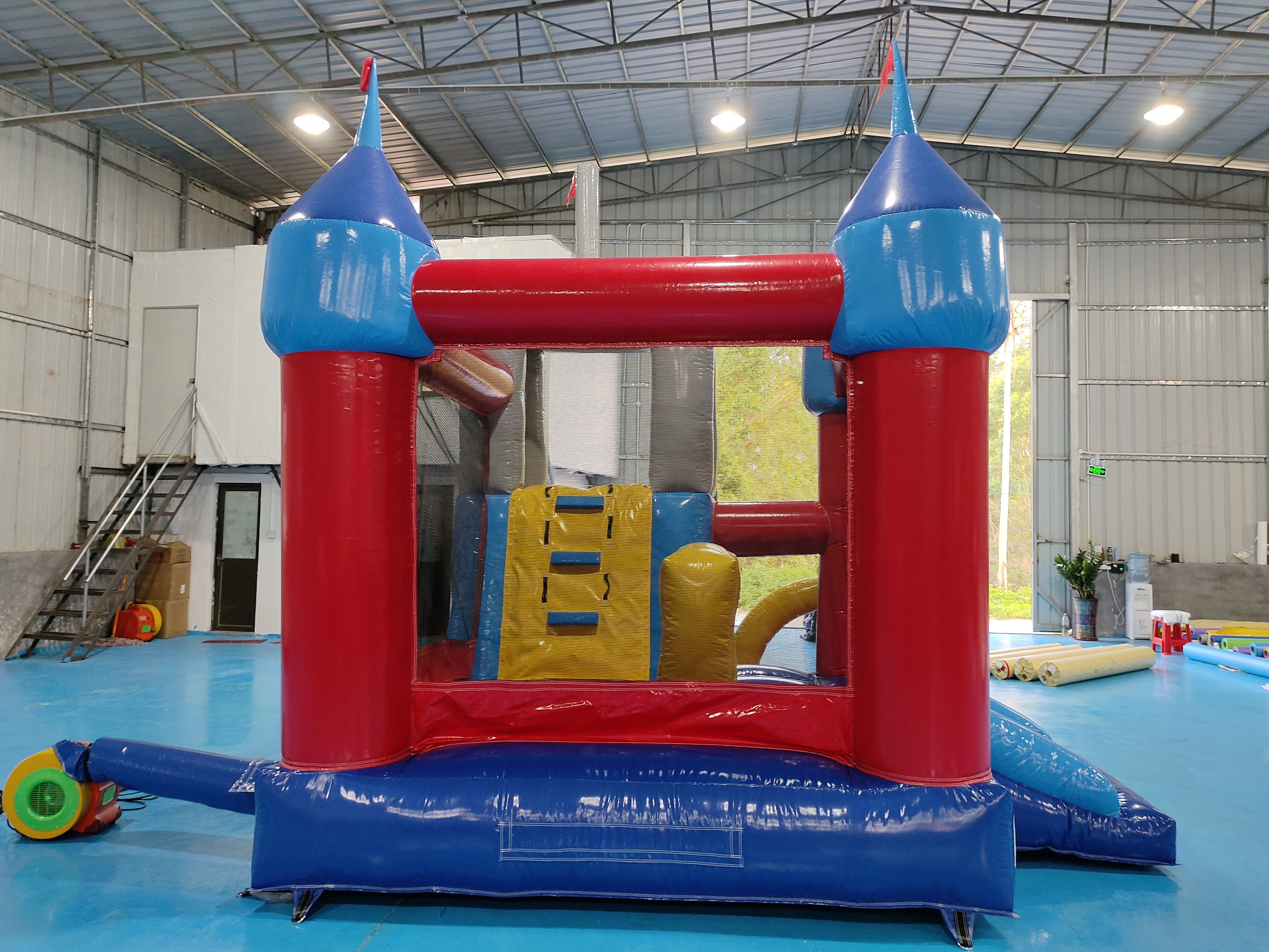 Outdoor Medieval Bounce Castle Inflatable Bouncy House With Slide Combo Inflatable Jumping House For KIds