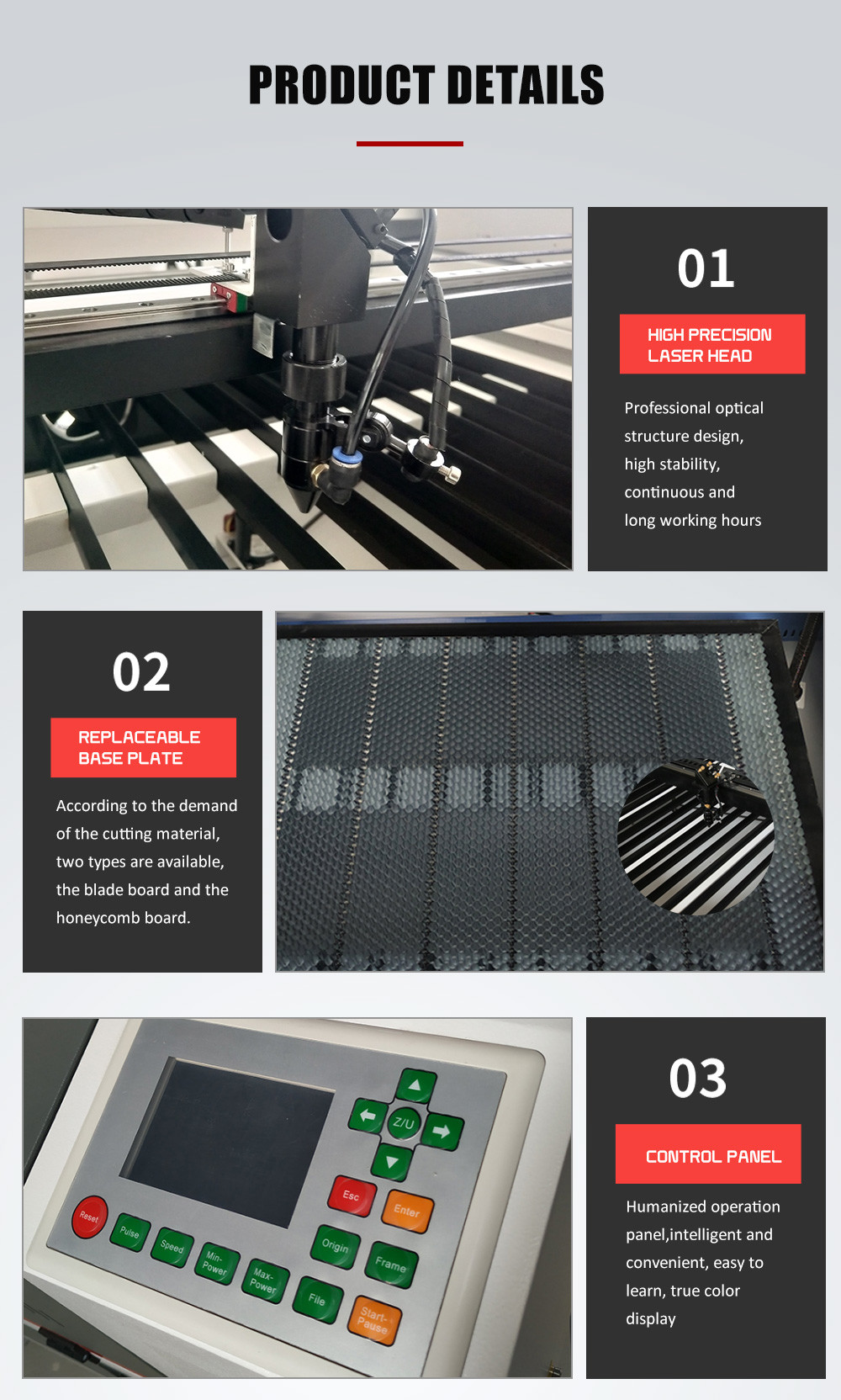 1610 Acrylic Laser Cutting Machine