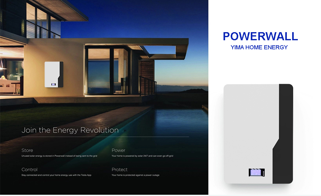 51.2V 10kWh Wall Mount Lifepo4 Battery AKKU 6000 Cycles 5kWh 15kWh 30kWh