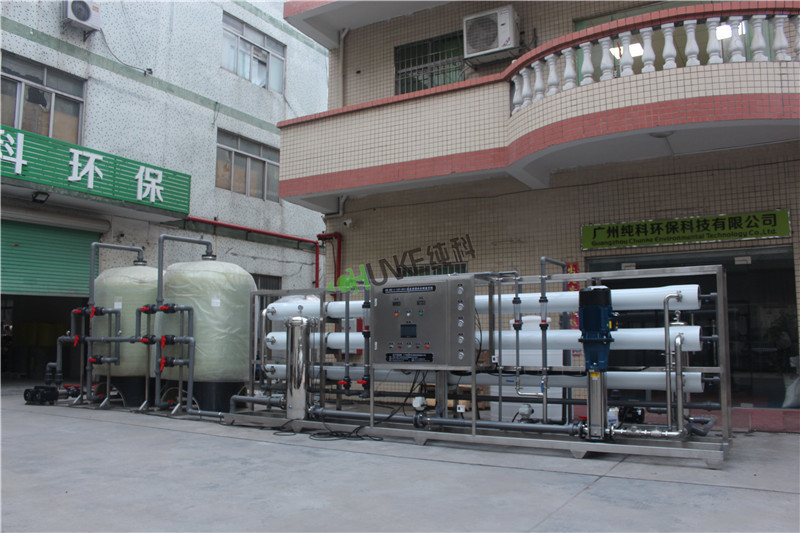 15T Water Treatment Case , Reverse Osmosis Machine For Drinking Water