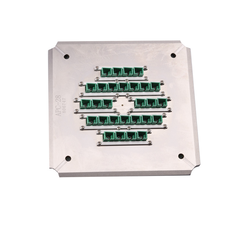 SC APC 28 Fiber Optic Fixtures , Polishing Fixture for Quartz capillary