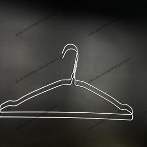  Diameter 1.9mm Dry Cleaner Wire Hangers  Low Carbon Steel Powder Coating Manufactures