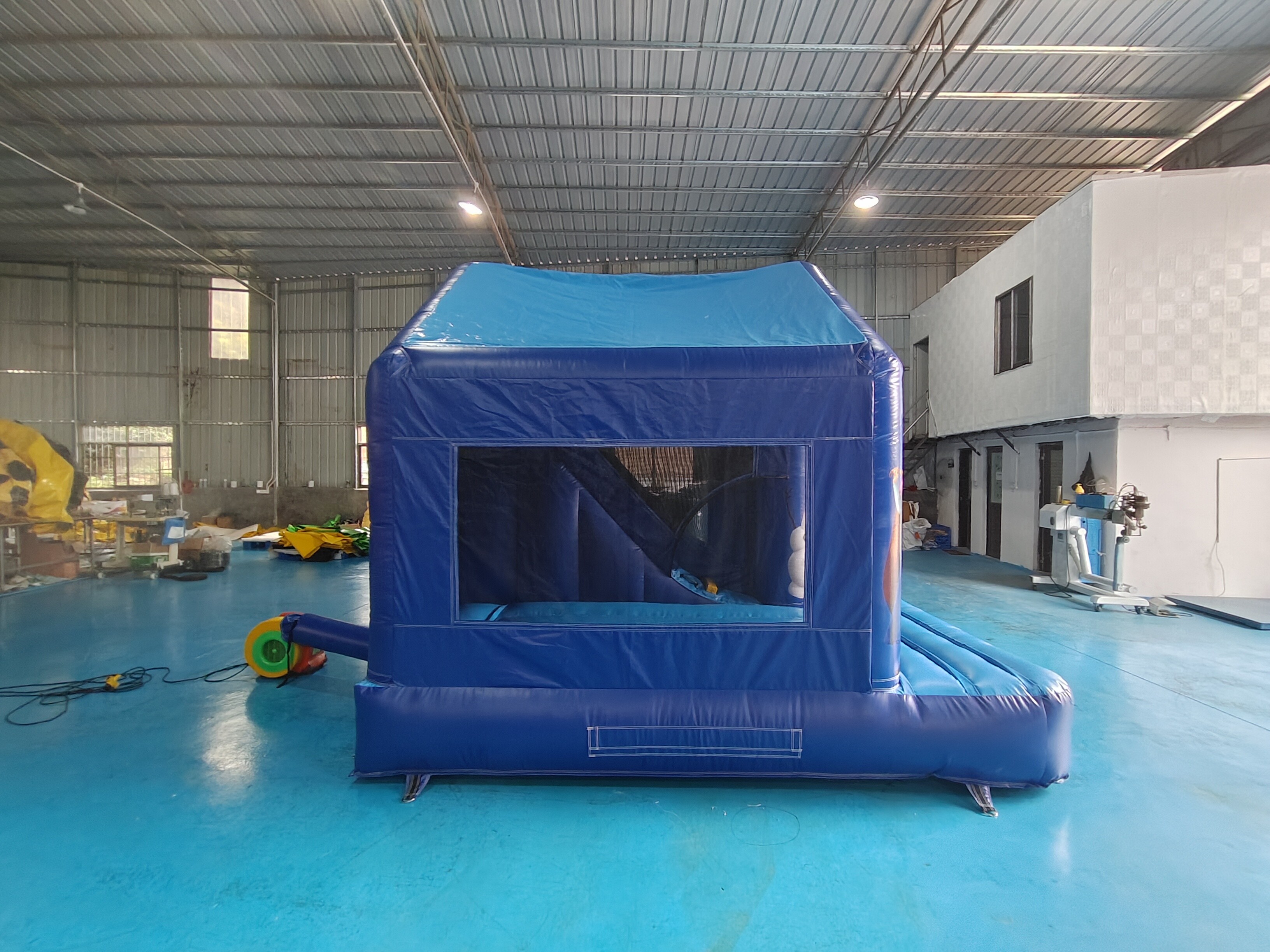 Ice Princess Themed Commercial Inflatable Combos Princess Bouncy Castle 3.6x3x3m