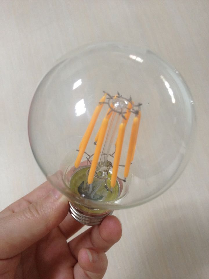 led filament A19 bulbs E27 800LM dimmable energy saving high brightness