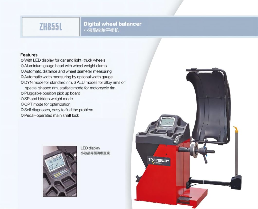 Trainsway Wheel Balancing Tire Balancer Zh855L