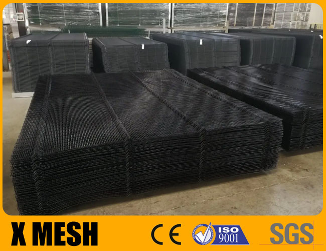 Security Anti Climb Mesh Fence 2m X 4m Mesh Size Clear View For Airport