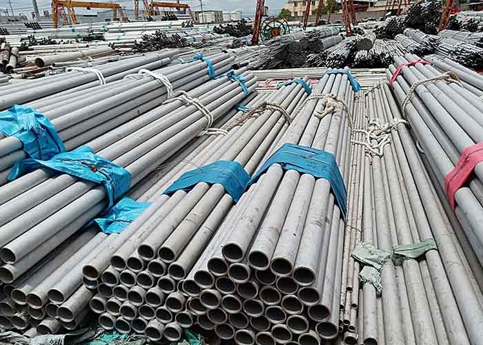 347H Schedule 10 Industry Stainless Steel Welded Tube Acid White With MTC