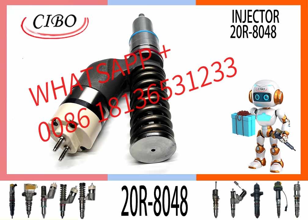 common rail diesel fuel injector 20R-8048 211-3026 276-8307 10R-0724 10R-9787 10R-7228 for C18 Engine