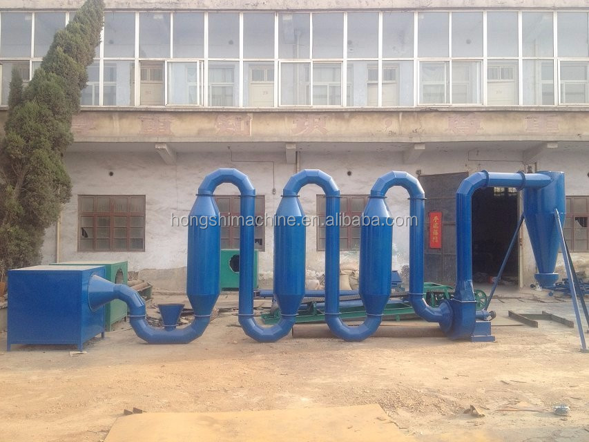 Wood Sawdust Rice Husk Coconut Sheller , 0.8m Gas Flow Drying Machine