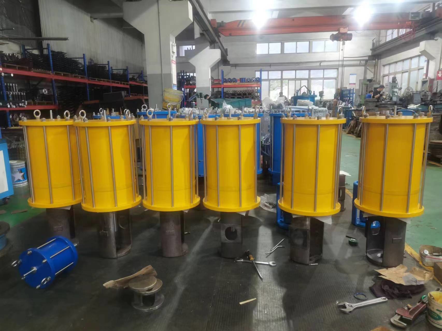 Linear Pneumatic Valve Actuator Pneumatic Linear Valve Actuator Automating most types of rising stem valve