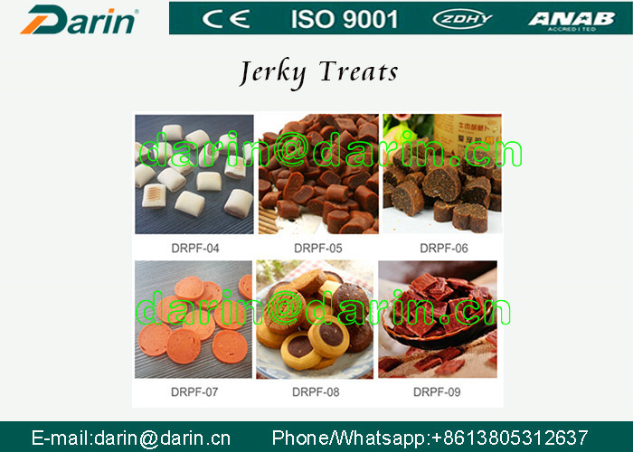 Darin Patented Machine Chicken Jerk Treats Making Machine / Dog Food Production Line with CE Certification