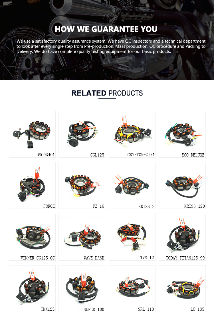 Magneto Stator Coil Comp Motorcycle Electrical Parts Pleasure Dio Good Quality Activa NEW