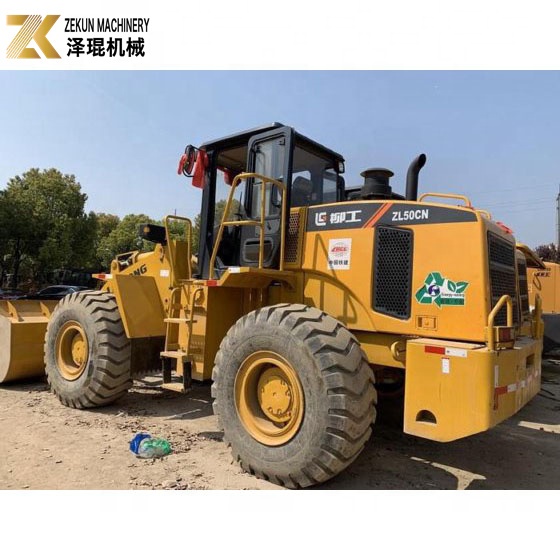 Used Liugong ZL50 Wheel Loaders ZL50CN Front Loader Machine Weight 17000 17100 kg