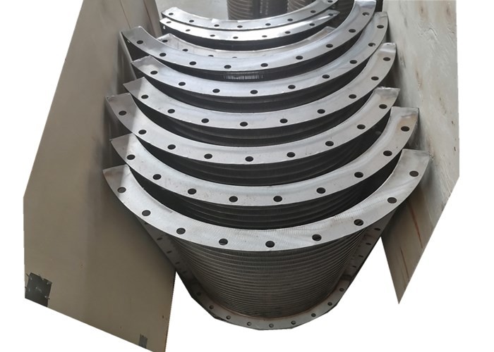 Slot 0.5mm Starch Dewatering Water Coanda Wedge Wire Strainer