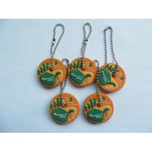  Multi Function Double Sided Hand Shape Silicone Rubber PVC Charm With Metal String For Key Holder And Bag Decoration Manufactures