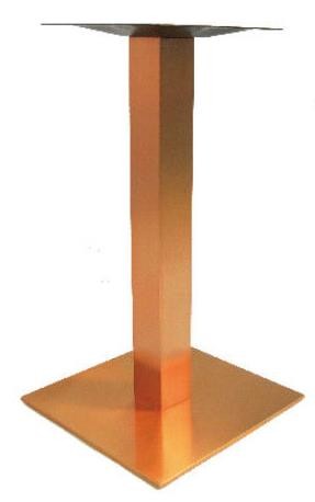 Height 720mm Restaurant Table base Square Base Stainless Steel Commercial Furniture