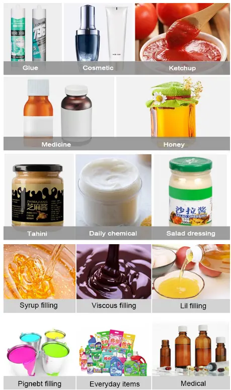 Electric Driven Automatic Liquor Vinegar Liquid Filling Machine for Chemical Industry