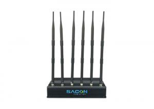  DC12v Car Cell Phone Signal Jammer Non Adjustable For Conference Rooms / Museums Manufactures