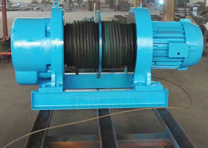high speed 5T powered material pulling boat winch electric winch for boat