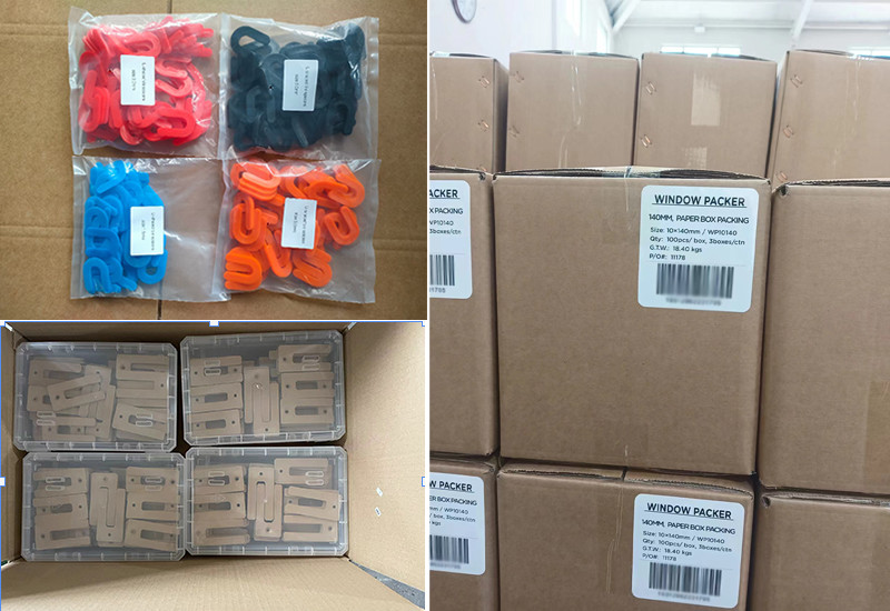 U Shaped Horse Shims Window Packer for Window Frame Door Plastic Shim Packers Waterproofing