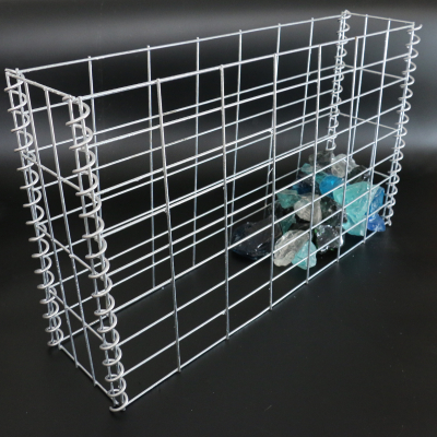 2x1x1m Stone Cage 3mm Welded Gabion Baskets For Landscape Construction