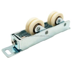 Adjustable Heavy Duty Stainless Steel Double Wheels Sliding Window Roller with 2